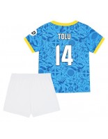 Otroške Nogometnih dresov Wolves Tolu Arokodare #14 Tretji 2025-26 Kratki rokavi (+ hlače)